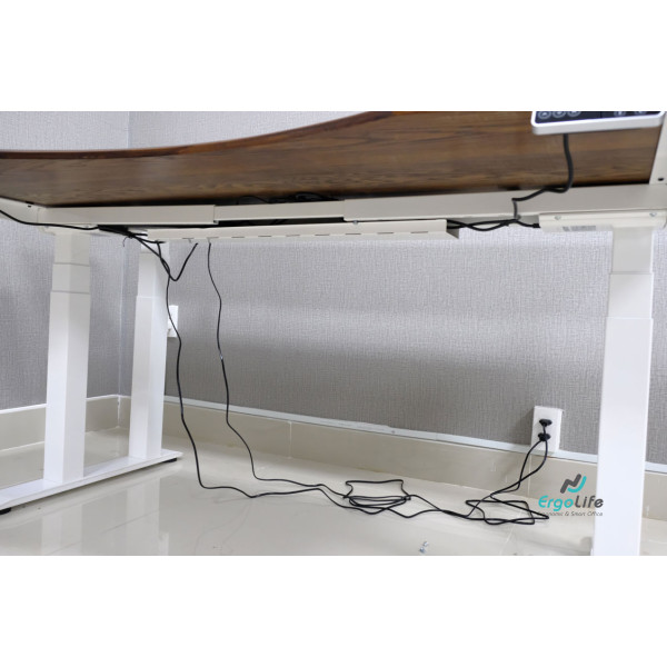 Bàn nâng hạ thông minh Ergonomic ERD-2300 Dual (4 chân) Mặt Sồi