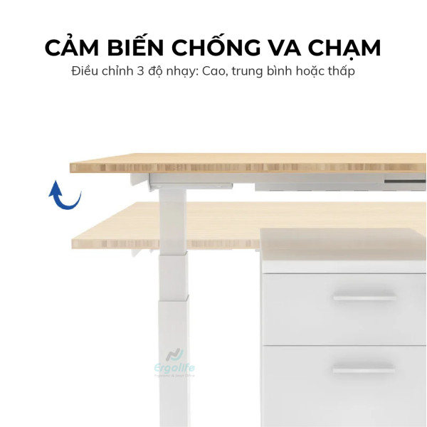 Bàn nâng hạ thông minh Ergonomic ED225E