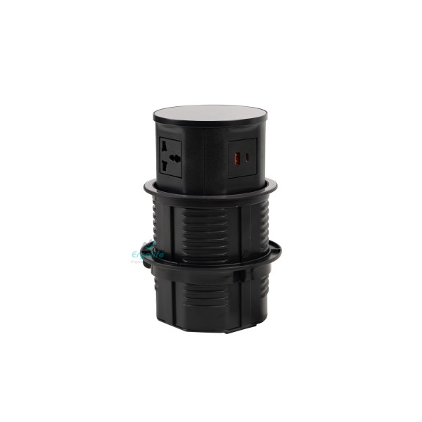 Ổ Cắm Điện Âm Bàn Tích Hợp Sạc Không Dây OEUP021C