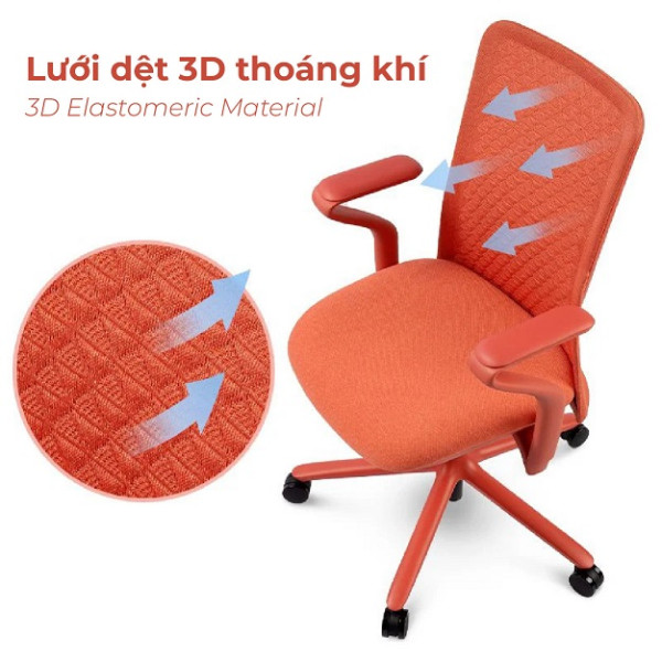Ghế Công Thái Học Cao Cấp Goodtone Poly