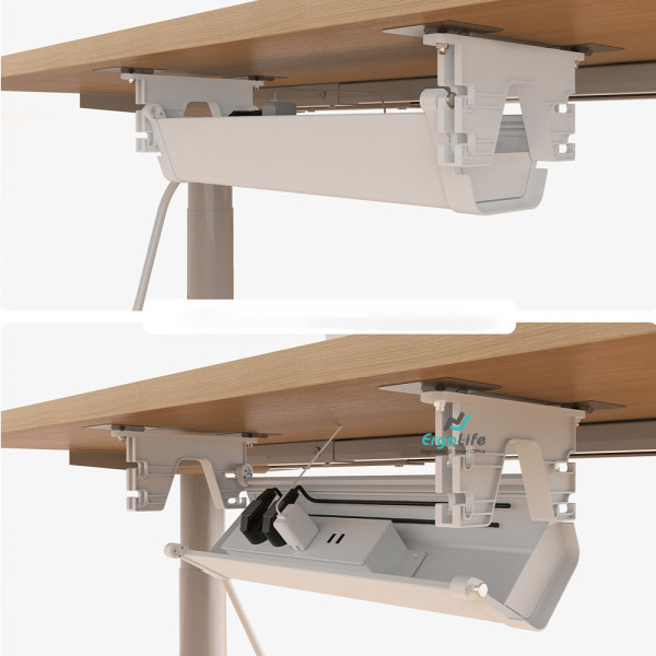 Khay đỡ dây điện dưới bàn OEDH030C