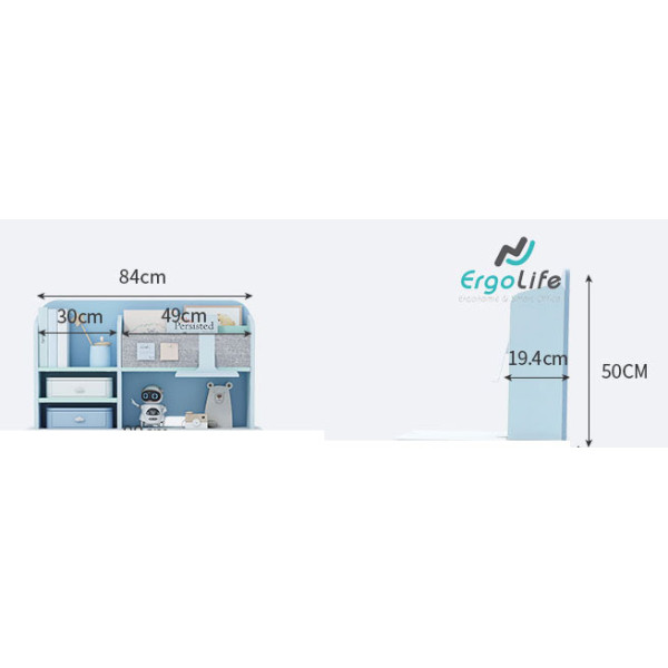 Kệ sách bàn ergonomic ERB-H10B