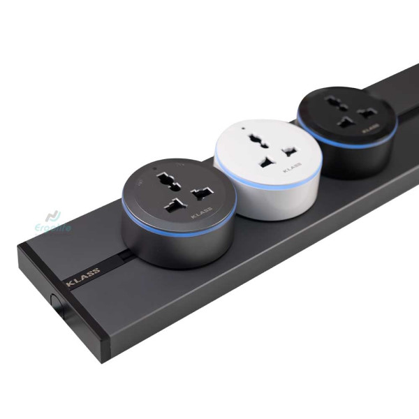 Ổ điện bàn họp ray trượt NGD3