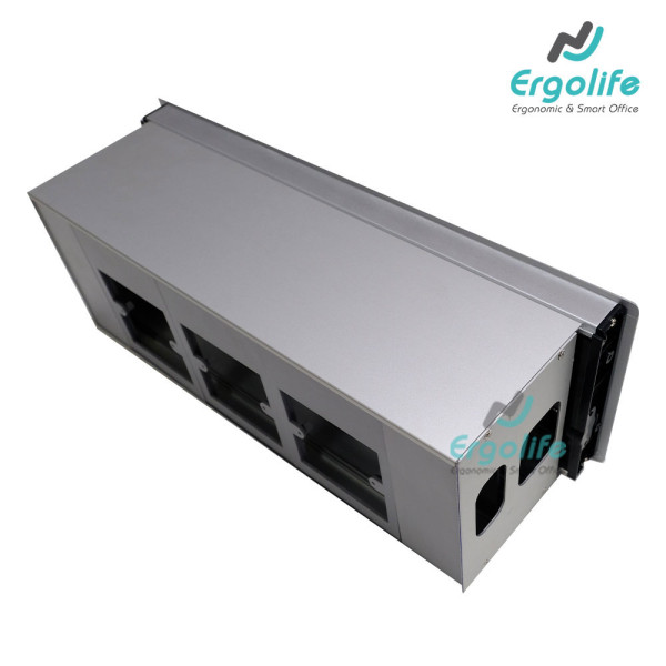 Combo Nắp Hộp Điện OEFG200B + Hộp chứa Ổ Cắm Điện Âm Bàn OEDH104X