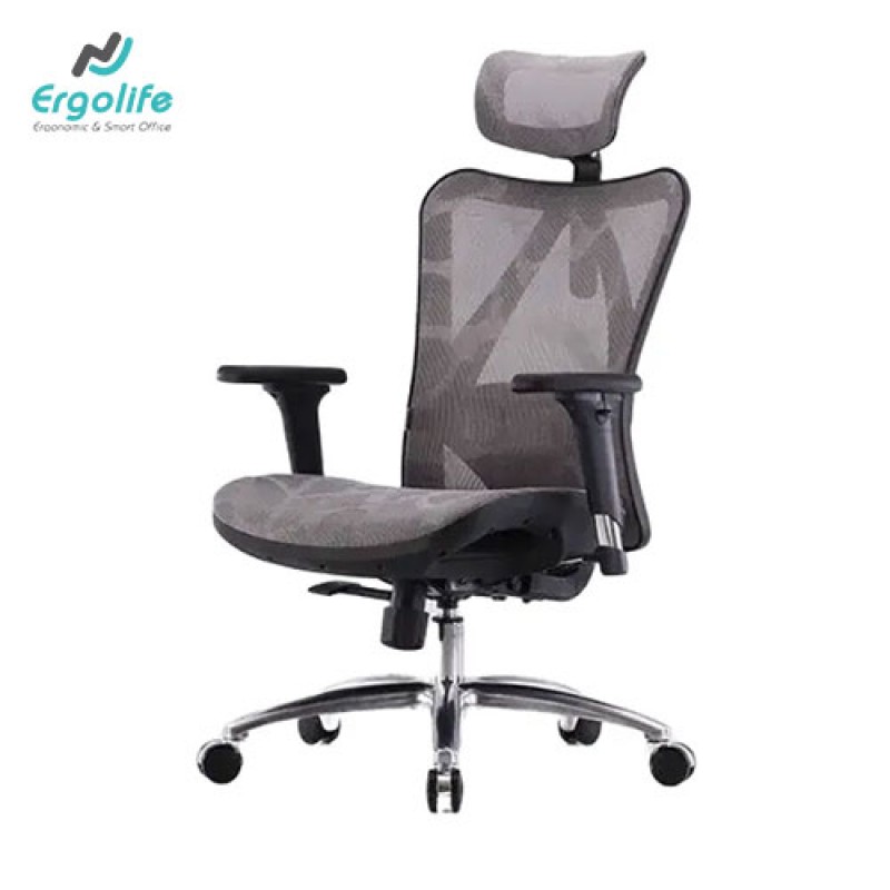 Ghế Công Thái Học M57 Đen/Xám