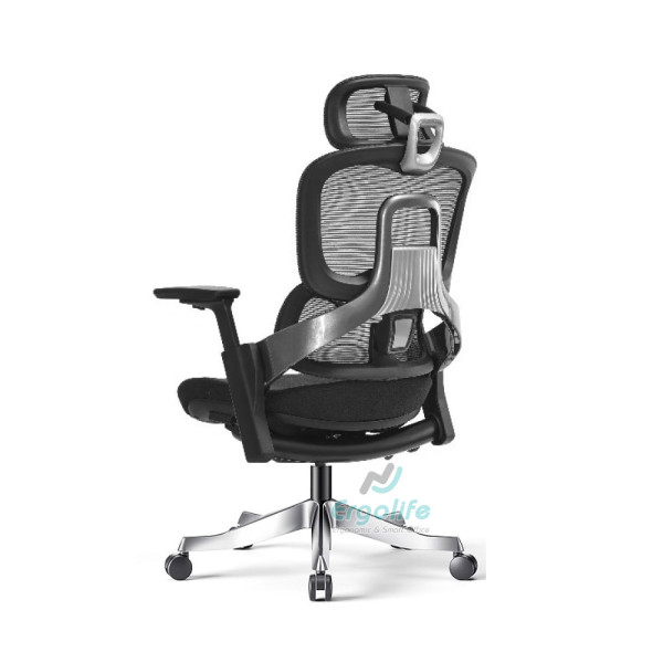 Ghế Công Thái Học Cao Cấp MC-1137E Đen/Xám